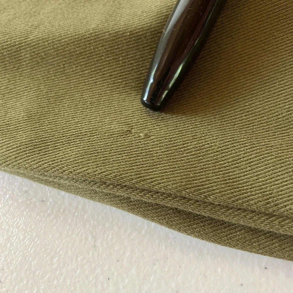 Crosby Womens Pants Size M Army Green Stretch Waist 28 X 25 SEE PIC FOR‎ FLAW
